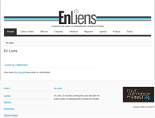 Tablet Screenshot of en-liens.fr